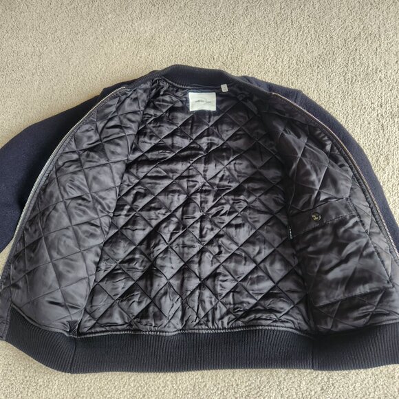 NWOT Wilfred Free 100% Merino Wool Stable Jacket Bomber--RUNS BIG Aritzia - Picture 10 of 16